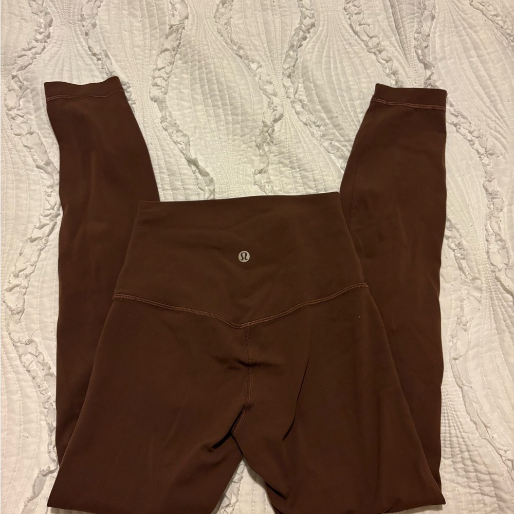 lululemon brown align leggings
